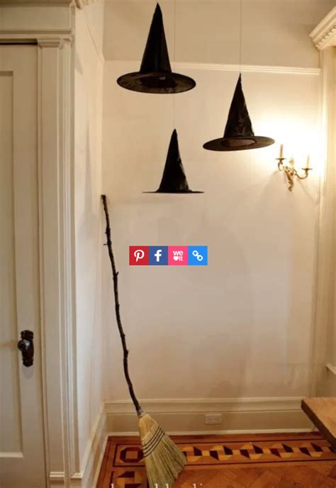 Embrace the enchantment: Hovering witch home accessories for a bewitching Halloween